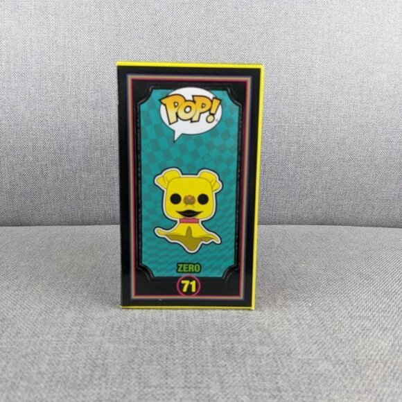 Funko Nightmare Before Christmas NBX Zero Blacklight Pop! Vinyl Figure - Picture 5 of 8